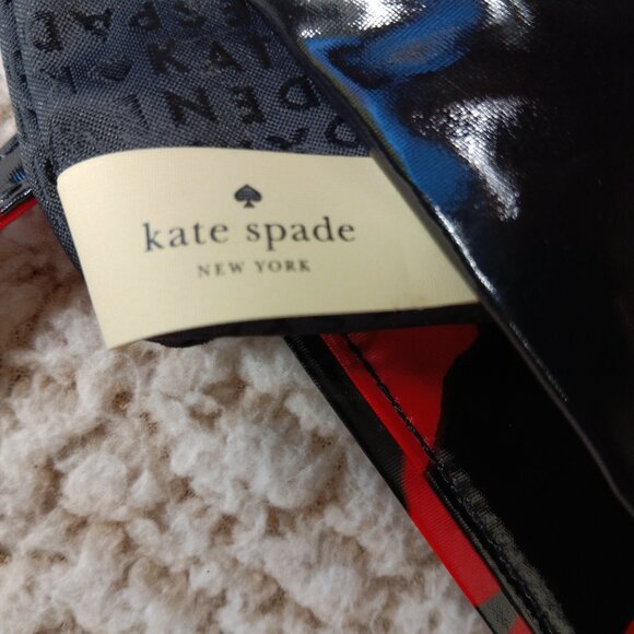 Kate Spade Daycation Poppy Bon Shopper Jodi Cosmetic Bag Set NWOT - Picture 9 of 14